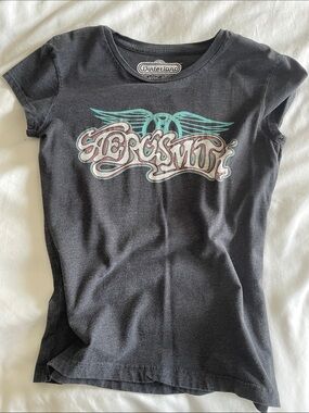 Gray Short-Sleeve Aerosmith tee Winterland. Vintage. ***see description***